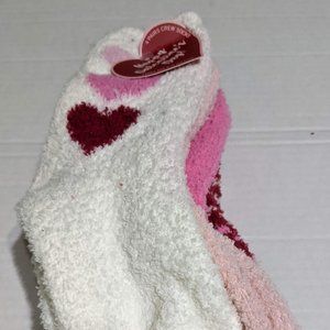 Valentine's Fuzzy Lounge Sock Set